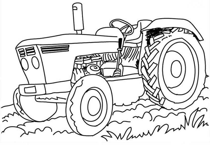 ausmalbilder kostenlos traktor 1  ausmalbilder kostenlos