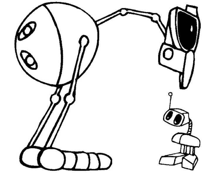 ausmalbilder roboter (7)