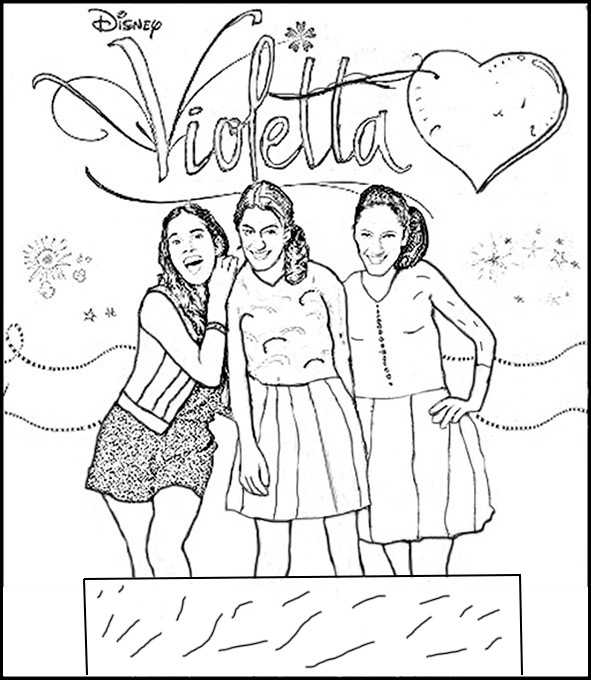 malvorlagen Violetta 6