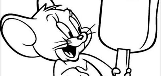 Ausmalbilder Tom und Jerry 3