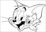 Ausmalbilder Tom und Jerry 1